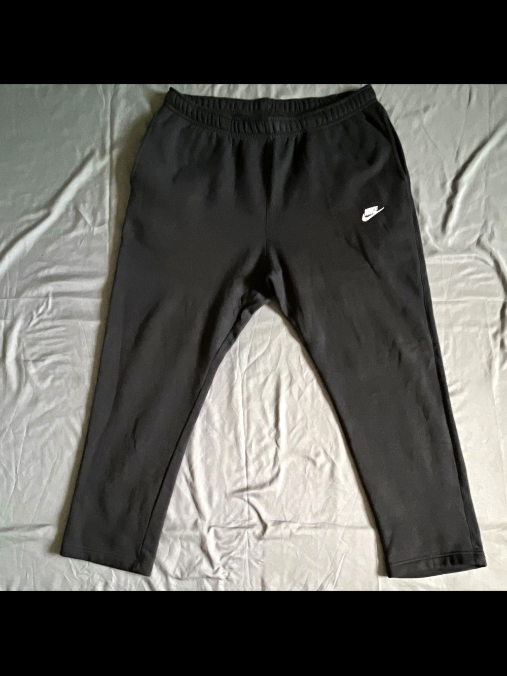 Nike Men's Straight Leg Sweatpants Black 2XL